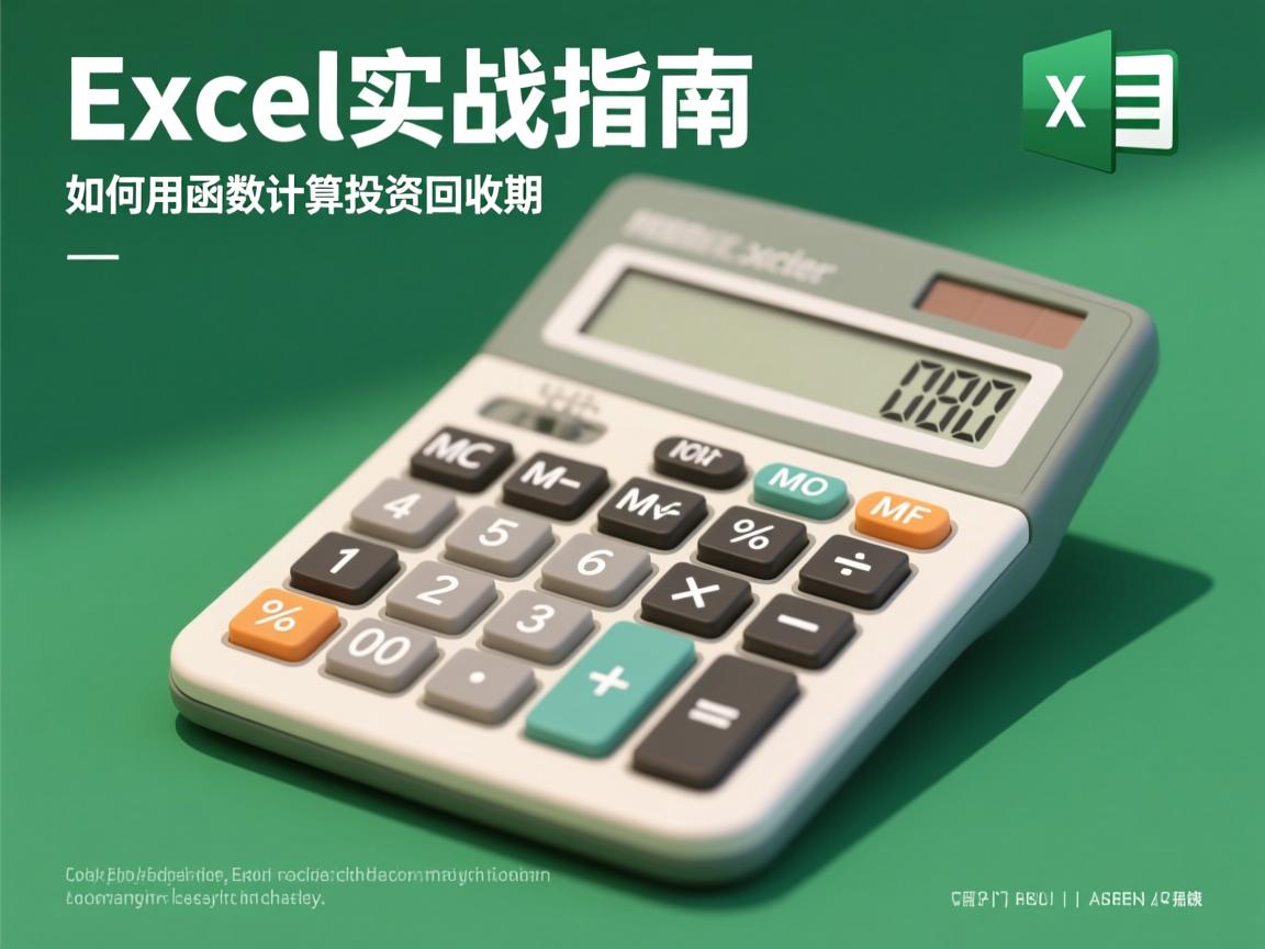 Excel实战指南，如何用函数计算投资回收期