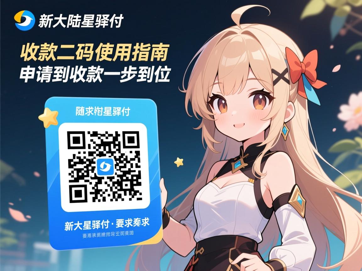 新大陆星驿付收款码使用指南，从申请到收款一步到位