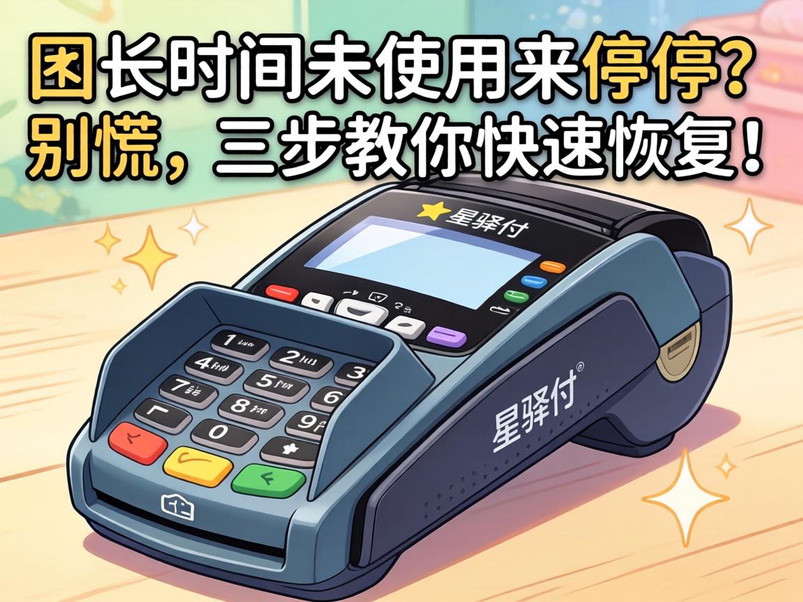 星驿付POS机因长时间未使用被关停？别慌，三步教你快速恢复！