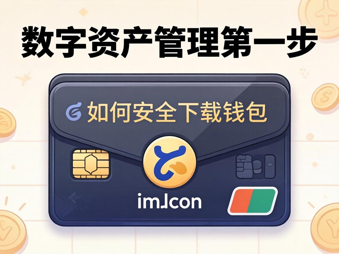 数字资产管理第一步,如何安全下载imToken钱包?