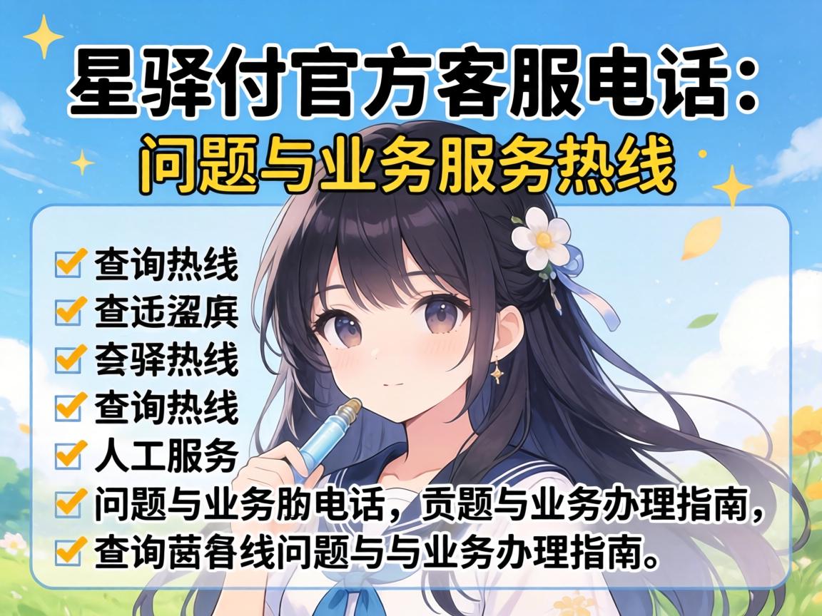 星驿付官方客服电话人工服务热线 查询、问题与业务办理指南